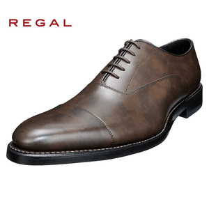 日本直邮regal丽格商务正装男士皮鞋日本制手工固特异牛津鞋607r