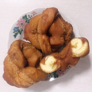 山西右玉朔州大同特产糖麻叶传统小吃零食现做现卖20个*100克整箱