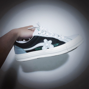 威潮匡威潮匡golf小花联名鞋女one star星星鞋深海蓝低帮板鞋男潮