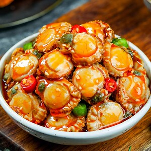 麻辣扇贝肉罐头200g海鲜熟食即食罐装麻辣小海鲜常温新鲜粉丝