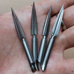 新款潜水鱼枪飞头桂林土枪头血槽飞头射鱼镖头鱼叉头箭头渔具捕鱼