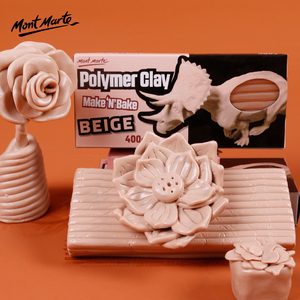 蒙玛特 烤箱粘土软陶泥黏土手办泥手工diy材料包陶土泥塑雕塑手工儿童