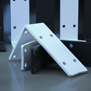 l型直角层板托三角支架加厚墙面置物挂墙壁挂承重九比 隔板支撑架