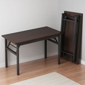 桌子折叠桌简易家用靠墙电脑桌学习办公轻便简便单人结实小型书桌