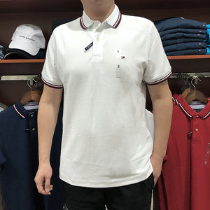 代购正品汤米tommy hilfiger男装polo衫翻领短袖商务休闲t恤大码