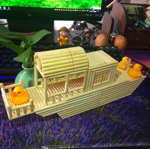 一次性筷子手工制作船