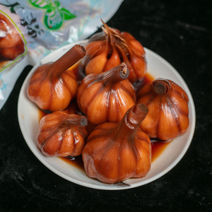 泡蒜头腌酱大蒜头500g腌醋蒜腌制蒜酸甜泡菜火锅搭档酸爽大蒜凉菜
