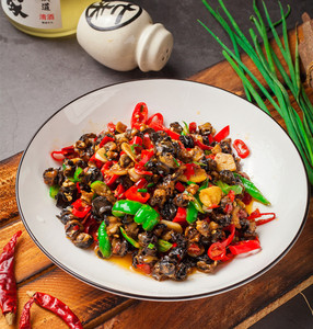 口味田螺湘菜田螺肉干炒螺蛳肉酒店饭店餐饮用整件特色半成品食材