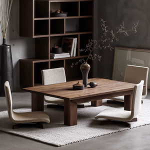 北美黑胡桃木茶几坑几矮桌小边桌原木北欧创意表情家具全实木原木