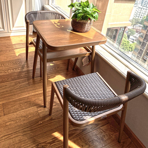 阳台喝茶桌椅组合小户型简约