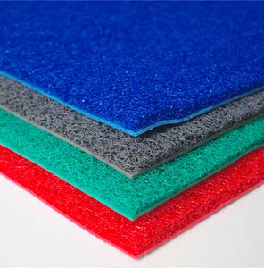 加厚丝圈地垫进门酒店拉丝塑料地毯防滑口迎宾门垫红pvc脚垫室外