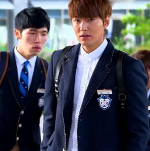 继承者们李敏镐同款金叹明星校服韩版学院风纯色西服情侣外套男女