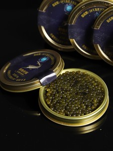 鱼籽新鲜鱼子酱俄罗斯黑鲟鱼籽深海海鲜寿司食材鱼子 鱼籽即食