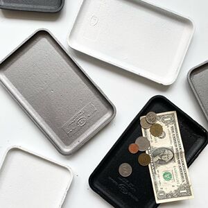 宅小生 puebco铸铁托盘简约工业复古桌面小物收纳储物盘首饰盘