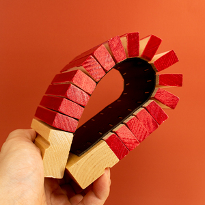 三重吕奥尔夫乐器中小学音乐教具木质齿木16齿木制齿排儿童打击乐