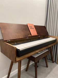 琴桌古琴电钢琴实木架电子琴书桌一体88键电钢收纳琴桌翻盖编曲桌