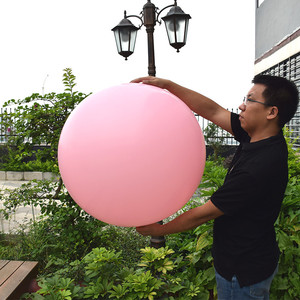加厚36寸大气球超大号地爆球防爆球乳胶汽球开业结婚装饰场景布置