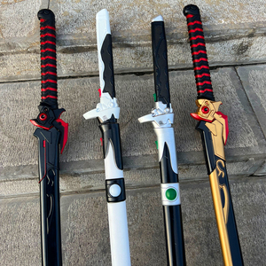 守望先锋周边全武器邪鬼源氏的龙刀剑软胶男孩玩具刀宝剑儿童龙刃