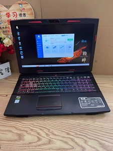 神舟 GJ5CN64 笔记本电脑 i7-8750H  GTX 1060 游戏本  高清 独显