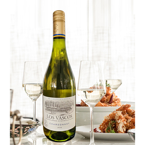 los vascos 智利拉菲华诗歌霞多丽干白葡萄酒1瓶装750ml