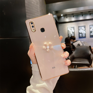 五叶珍珠花适用于vivoz3手机壳硅胶z3i网红全包防摔简约v1813t直边