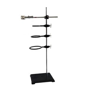 实验室铁架台滴定台蝴蝶夹烧杯夹十字夹烧瓶夹万能夹铁三环三脚架