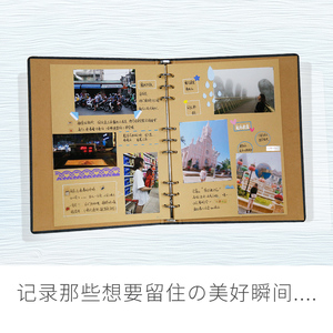柯达影像日志照片书记录生活创意记录本日记手账本纪念册diy相册