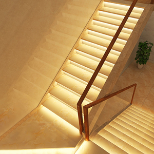 网红楼梯灯人体感应踏步灯免布线智能台阶追光流水led灯带梯步灯