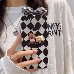 vivo yy75手机壳个性闺蜜ins风网红潮牌立体公仔卡通y75a保护套女