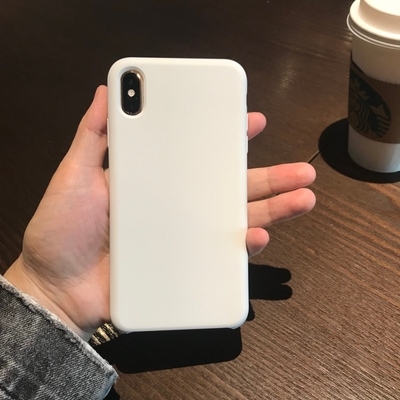 定制手机壳适用vivo简约纯白色x27/x21ix20a液态硅胶nex半包x23幻
