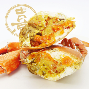 南沙鲜活黄油蟹油膏蟹 非台山三门青蟹 486元( 含3～5只)包邮
