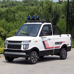 电动四轮车带斗拉货