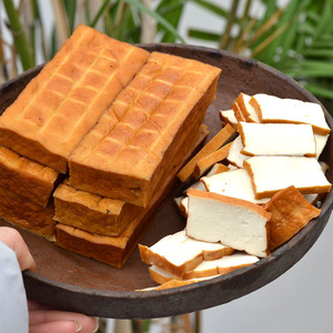 湖南特产地道食材攸县柴火香干烟熏新鲜豆腐非武冈豆腐干2包包邮