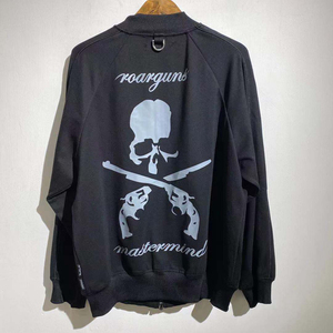 日本暗黑潮牌mastermind japan world mmj骷髅头男装双枪夹克外套