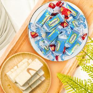 俄罗斯原装斯拉夫人酸奶威化网红零食糖果喜糖袋装500g