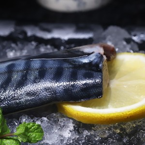 青花鱼刺身冷冻鲐鱼鲅鱼去骨即食烧烤海鲜日料食材2片