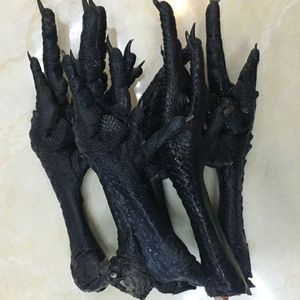 新鲜冷冻带骨乌鸡爪2斤25个左右黑鸡爪乌凤爪乌鸡脚黑鸡脚