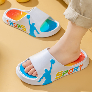 男童儿童拖鞋夏季新款家居室内浴室防滑踩屎感外穿亲子沙滩凉拖鞋