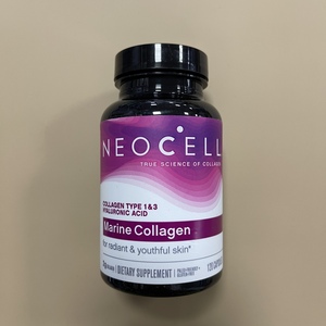NeoCell深海鱼胶原蛋白肽透明质酸胶囊vc水光片美国进口120粒