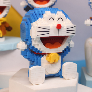 乐高微颗粒积木哆啦a梦