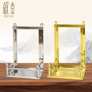 放神位的架子家用不锈钢架天官赐福神位牌位地主神位架壁挂式供台