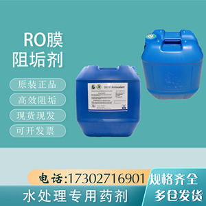 东昇DS701反渗透用阻垢剂纯水设备ro膜清洗剂除垢剂高浓缩液25KG