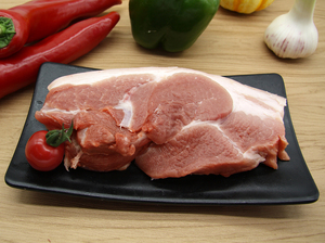 带皮夹心(规格:450g/盒)明珠湖 猪肉 食材