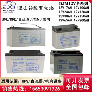 理士铅酸蓄电池DJM12100S DJM1265S12V100AH65AH38AH120AH200AH