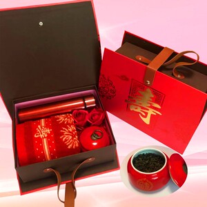 创意生日寿宴回礼礼盒装六七八九十百岁老人祝寿回礼伴手礼品纪念