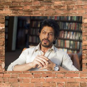 沙鲁克汗 宝莱坞 印度 阿育王 满8张包邮 相纸海报a3照片a2a90a14