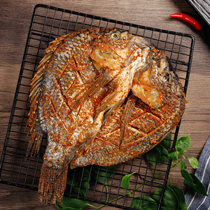 香辣云南哈尼腌制罗非烤鱼烧烤海鲜真鲜见冷冻开背鱼整箱广东包邮