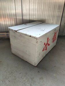 农村道具冰棍老式冰糕箱80后怀旧老物件摆件旧物件古董收藏老箱子