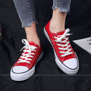 男鞋中国风帆布鞋休闲鞋初中生女夏款小白鞋春款薄底经典国货黑红
