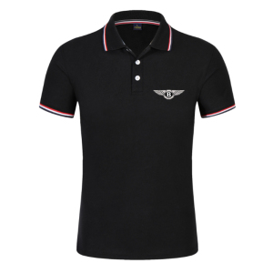 宾利汽车豪车4s店员工装美容维修polo衫翻领t恤短袖车展会衣服